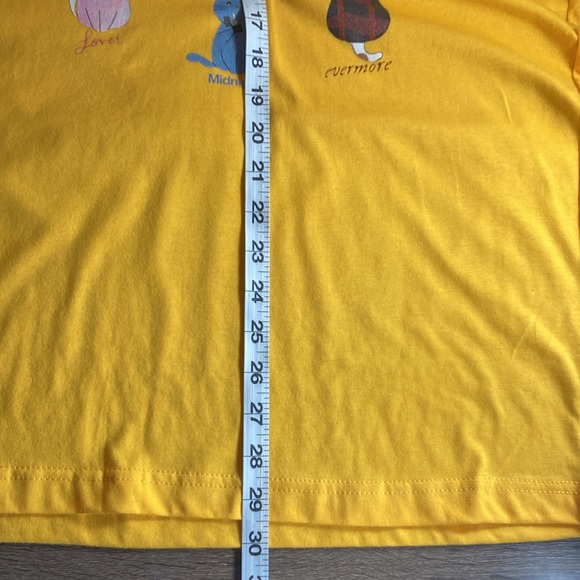 NWT Womens Gold Kharma is A Cat T Shirt Medium Bella Canvas - Picture 6 of 7